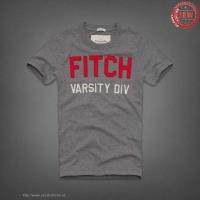 heren fitch korte tees varsity div grijs rood wit Sport Novel 2o64m998